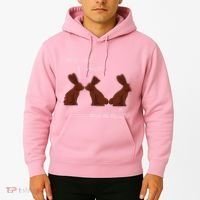 My Butt Hurts Funny Easter Chocolate Bunny Meme Joke Gift Hoodie thumb 2
