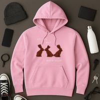 My Butt Hurts Funny Easter Chocolate Bunny Meme Joke Gift Hoodie thumb 3