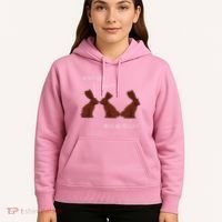 My Butt Hurts Funny Easter Chocolate Bunny Meme Joke Gift Hoodie thumb 5