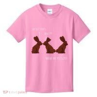 My Butt Hurts Funny Easter Chocolate Bunny Meme Joke Gift Kids T-Shirt thumb 0