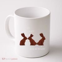 My Butt Hurts Funny Easter Chocolate Bunny Meme Joke Gift Coffee Mug thumb 0