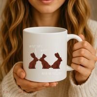 My Butt Hurts Funny Easter Chocolate Bunny Meme Joke Gift Coffee Mug thumb 3