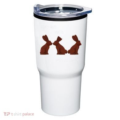 My Butt Hurts Funny Easter Chocolate Bunny Meme Joke Gift Tumbler
