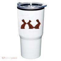 My Butt Hurts Funny Easter Chocolate Bunny Meme Joke Gift Tumbler thumb 0