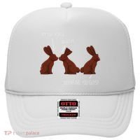 My Butt Hurts Funny Easter Chocolate Bunny Meme Joke Gift Hat thumb 0