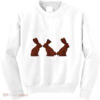 My Butt Hurts Funny Easter Chocolate Bunny Meme Joke Gift Kids Sweatshirt thumb 0