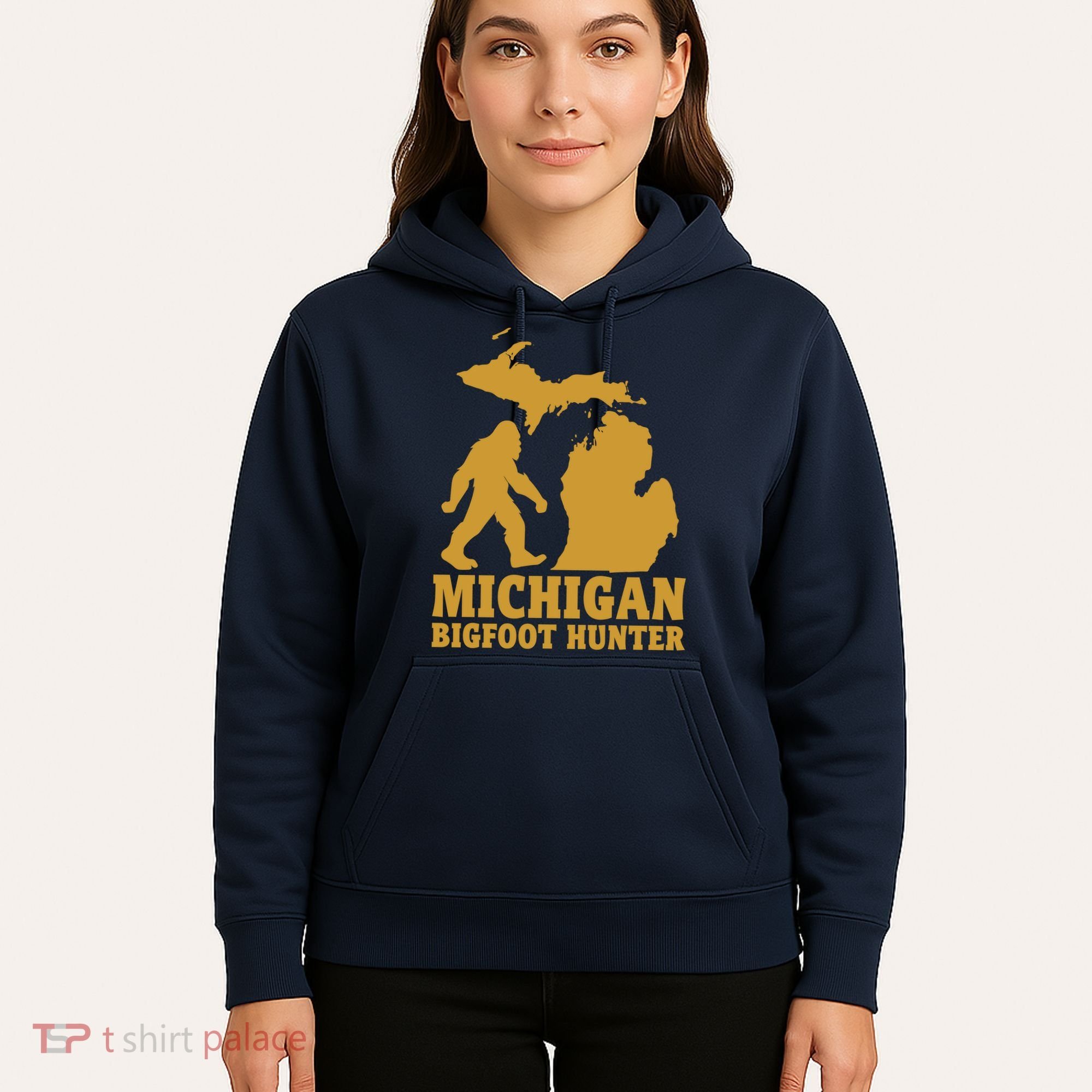Michigan Bigfoot Hunter Hoodie