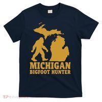 Michigan Bigfoot Hunter T-Shirt thumb 0