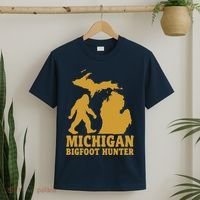 Michigan Bigfoot Hunter T-Shirt thumb 2