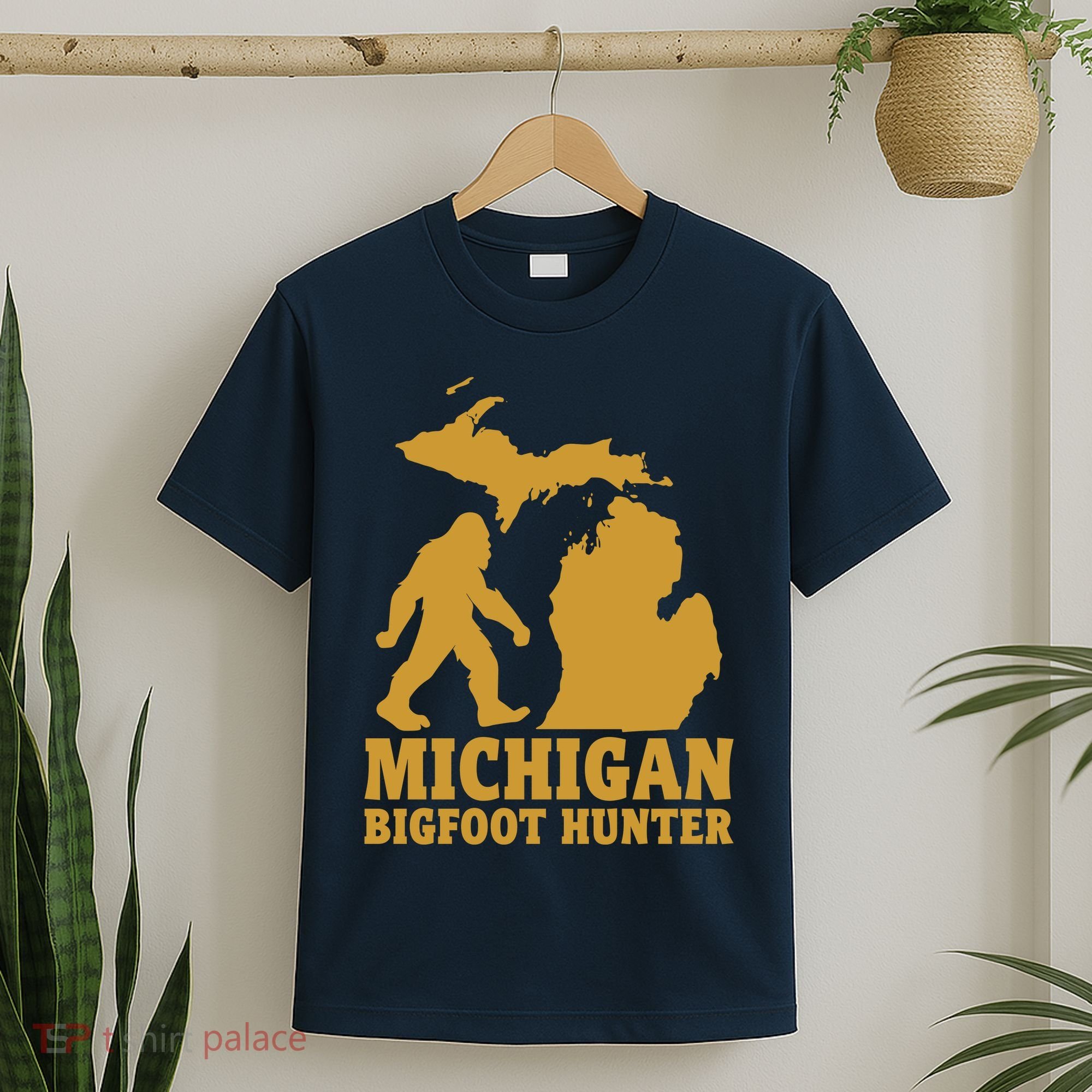 Michigan Bigfoot Hunter T-Shirt