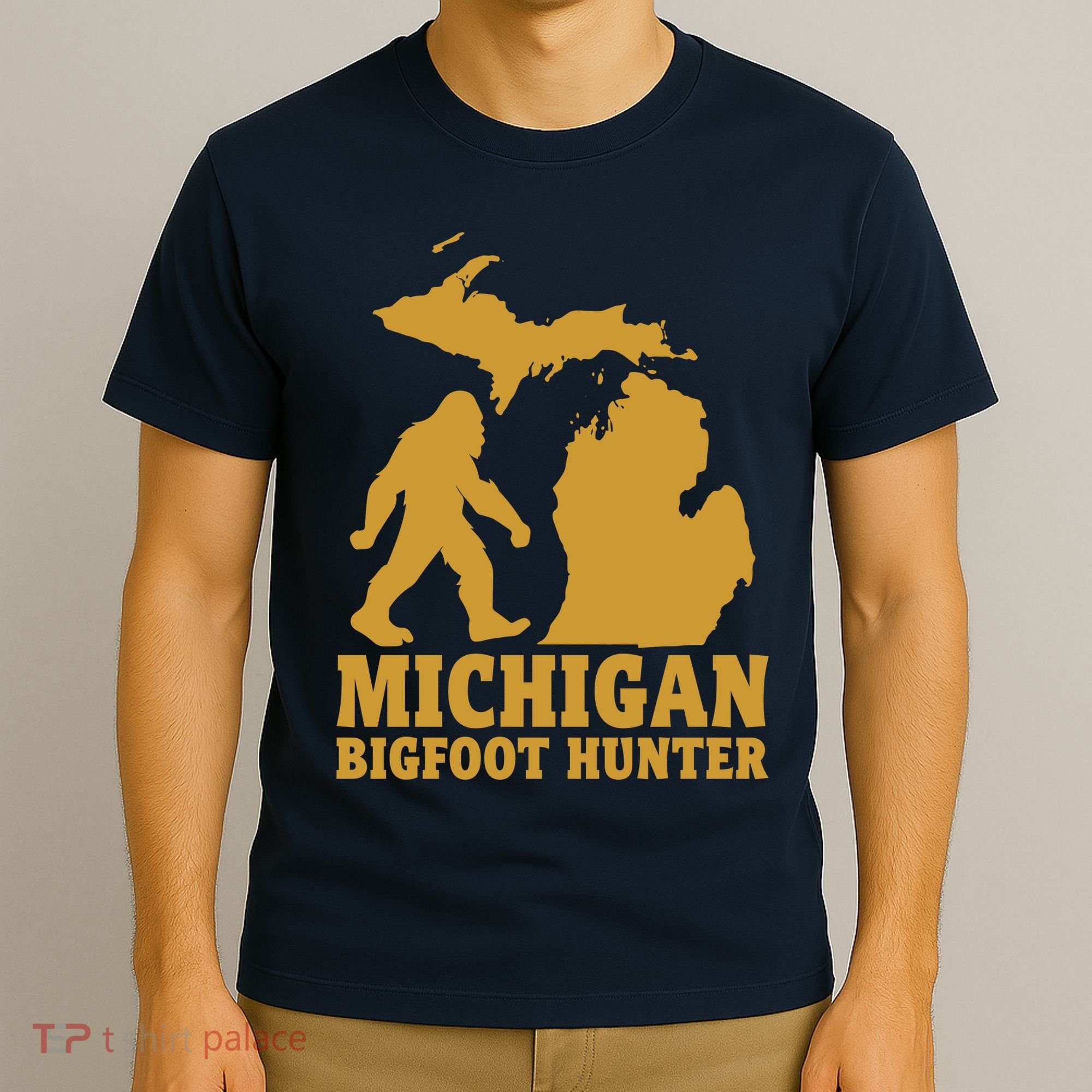 Michigan Bigfoot Hunter T-Shirt