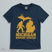 Michigan Bigfoot Hunter T-Shirt thumb 5