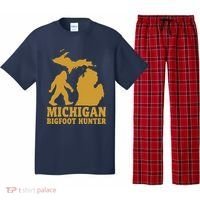 Michigan Bigfoot Hunter Pajama Set thumb 0