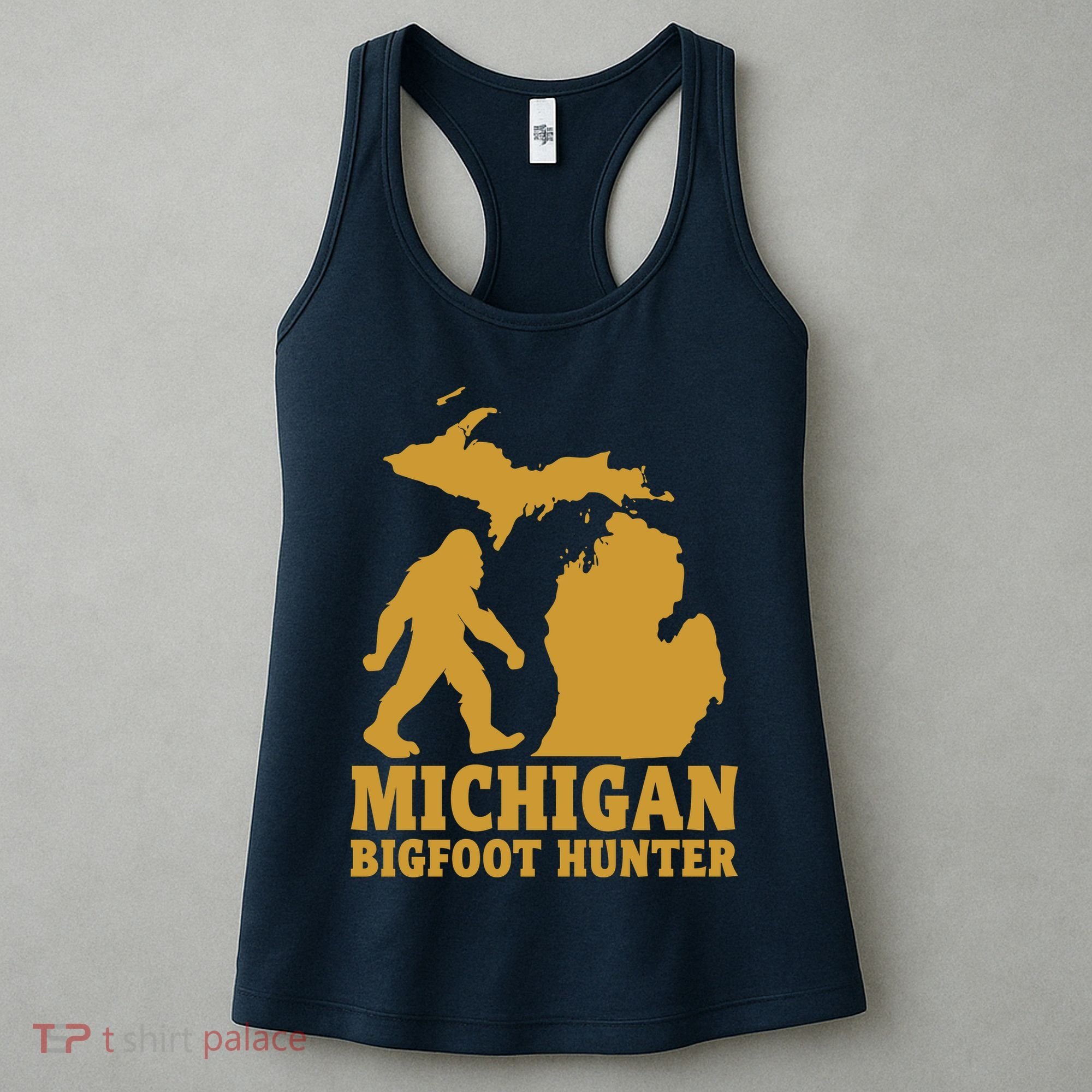 Michigan Bigfoot Hunter Women's Tank Top
