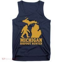 Michigan Bigfoot Hunter Tank Top thumb 0