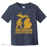Michigan Bigfoot Hunter Toddler T-Shirt thumb 0