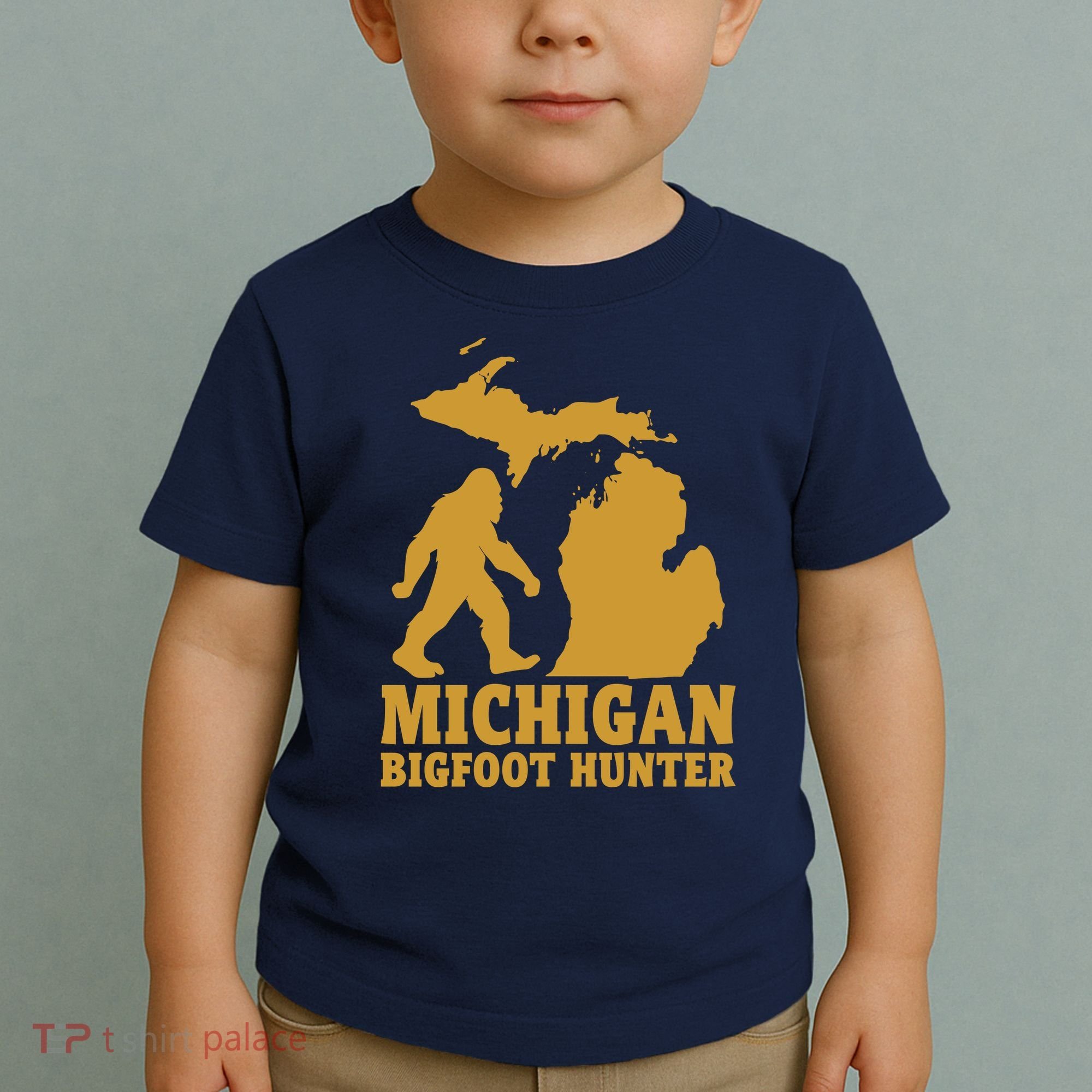 Michigan Bigfoot Hunter Toddler T-Shirt