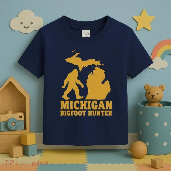 Michigan Bigfoot Hunter Toddler T-Shirt