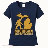 Michigan Bigfoot Hunter Women's T-Shirt thumb 0