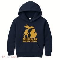 Michigan Bigfoot Hunter Kids Hoodie thumb 0