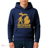 Michigan Bigfoot Hunter Kids Hoodie thumb 4
