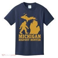 Michigan Bigfoot Hunter Kids T-Shirt thumb 0