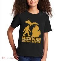 Michigan Bigfoot Hunter Kids T-Shirt thumb 2