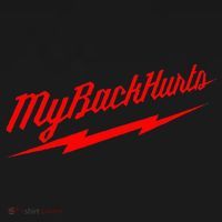 My Back Hurts Doggie Tank thumb 4