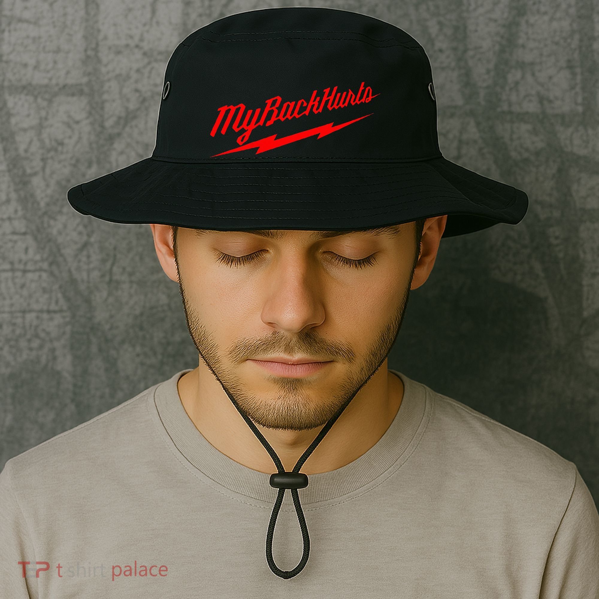 My Back Hurts Bucket Hat
