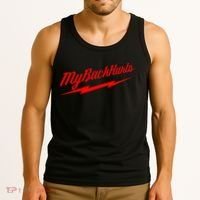 My Back Hurts Tank Top thumb 3