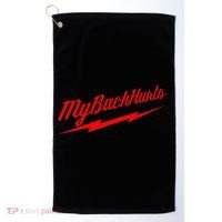 My Back Hurts Golf Towel thumb 0