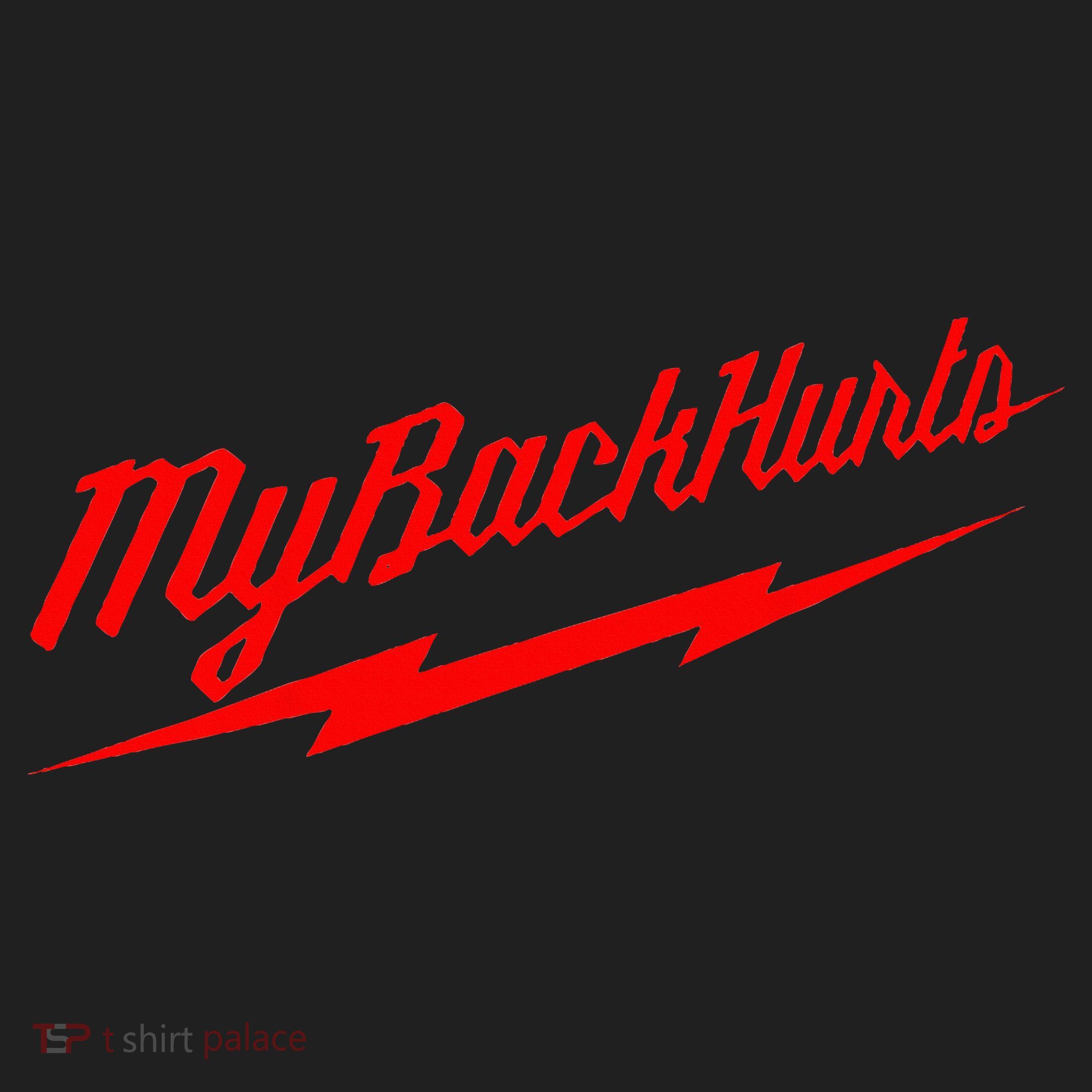 My Back Hurts Golf Towel