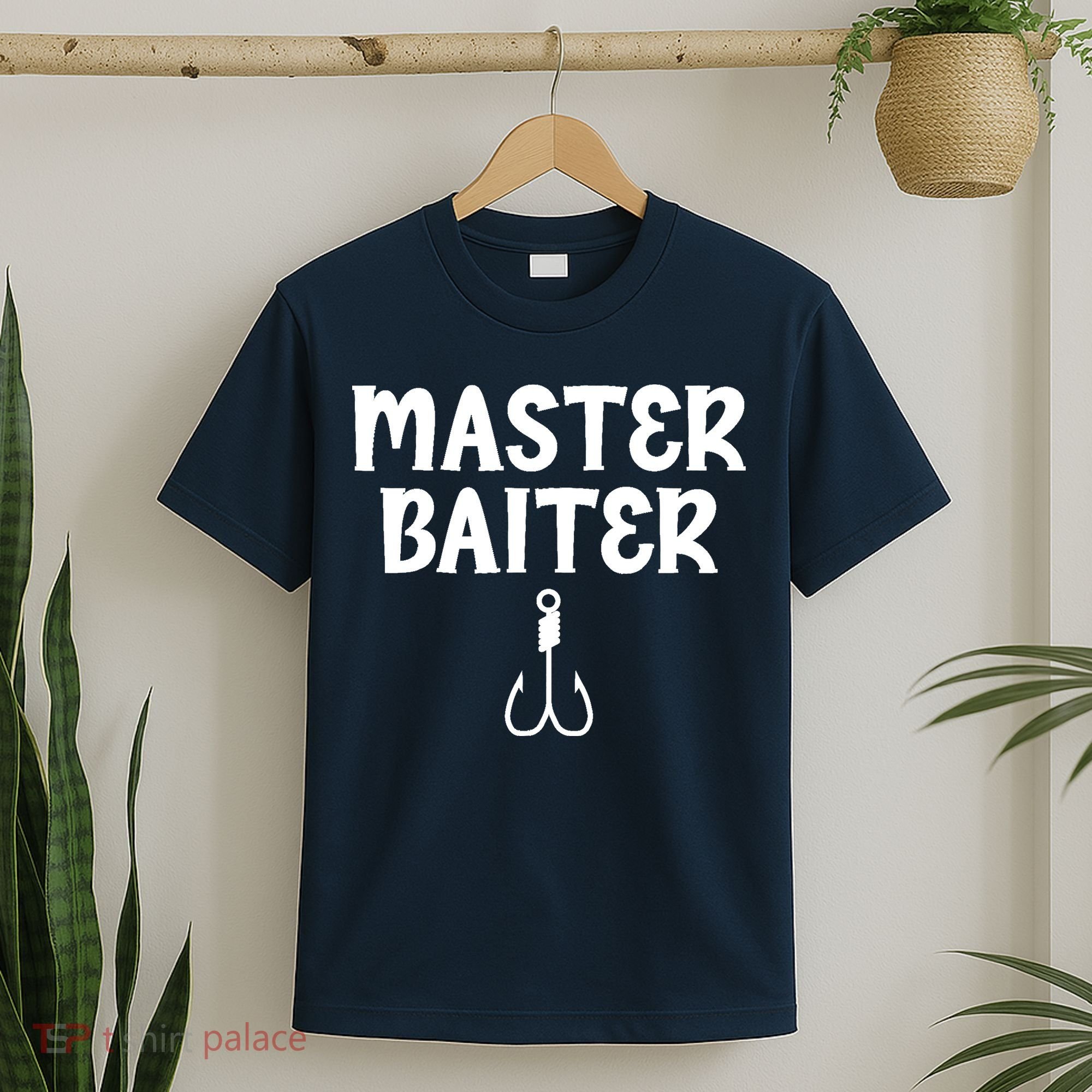 Master Baiter Humor Joke Tee for Fishing Lovers T-Shirt