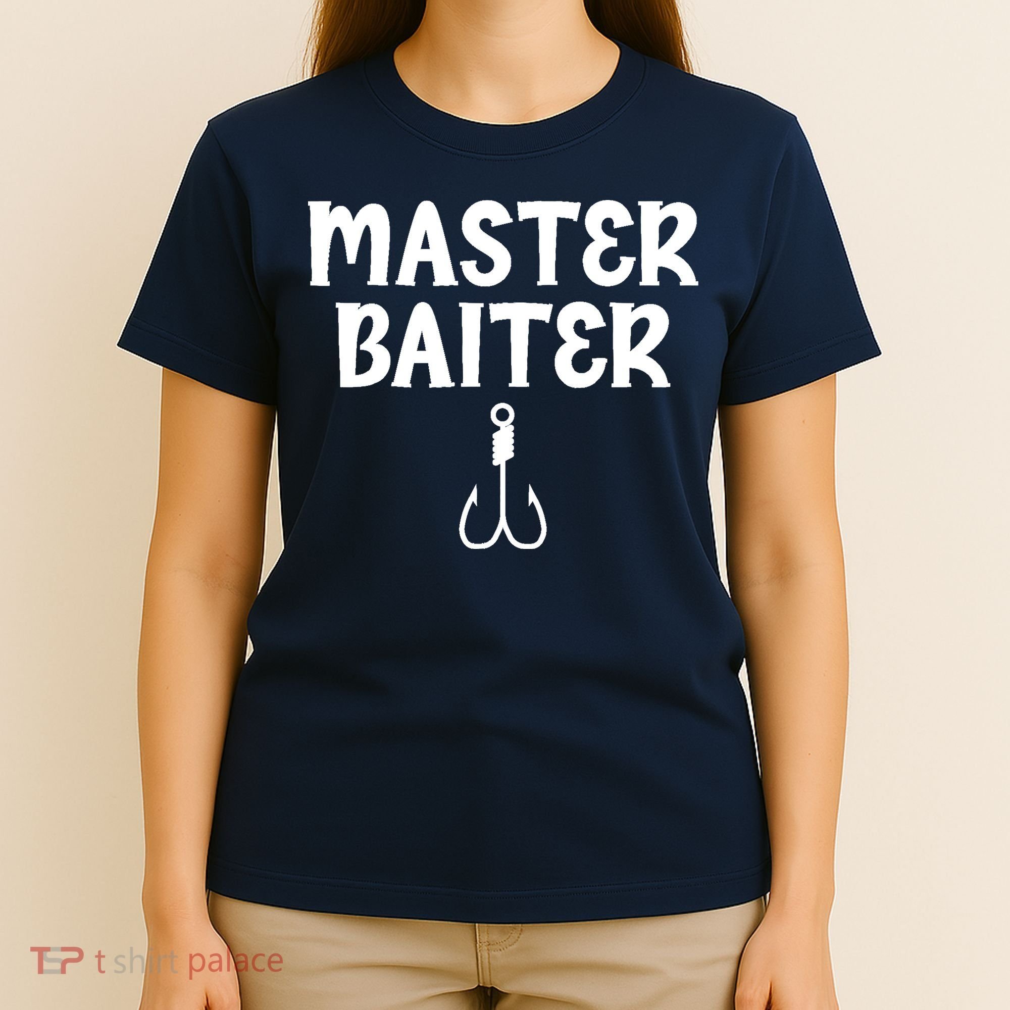 Master Baiter Humor Joke Tee for Fishing Lovers T-Shirt