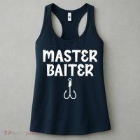 Master Baiter Humor Joke Tee for Fishing Lovers Women's Tank Top thumb 3