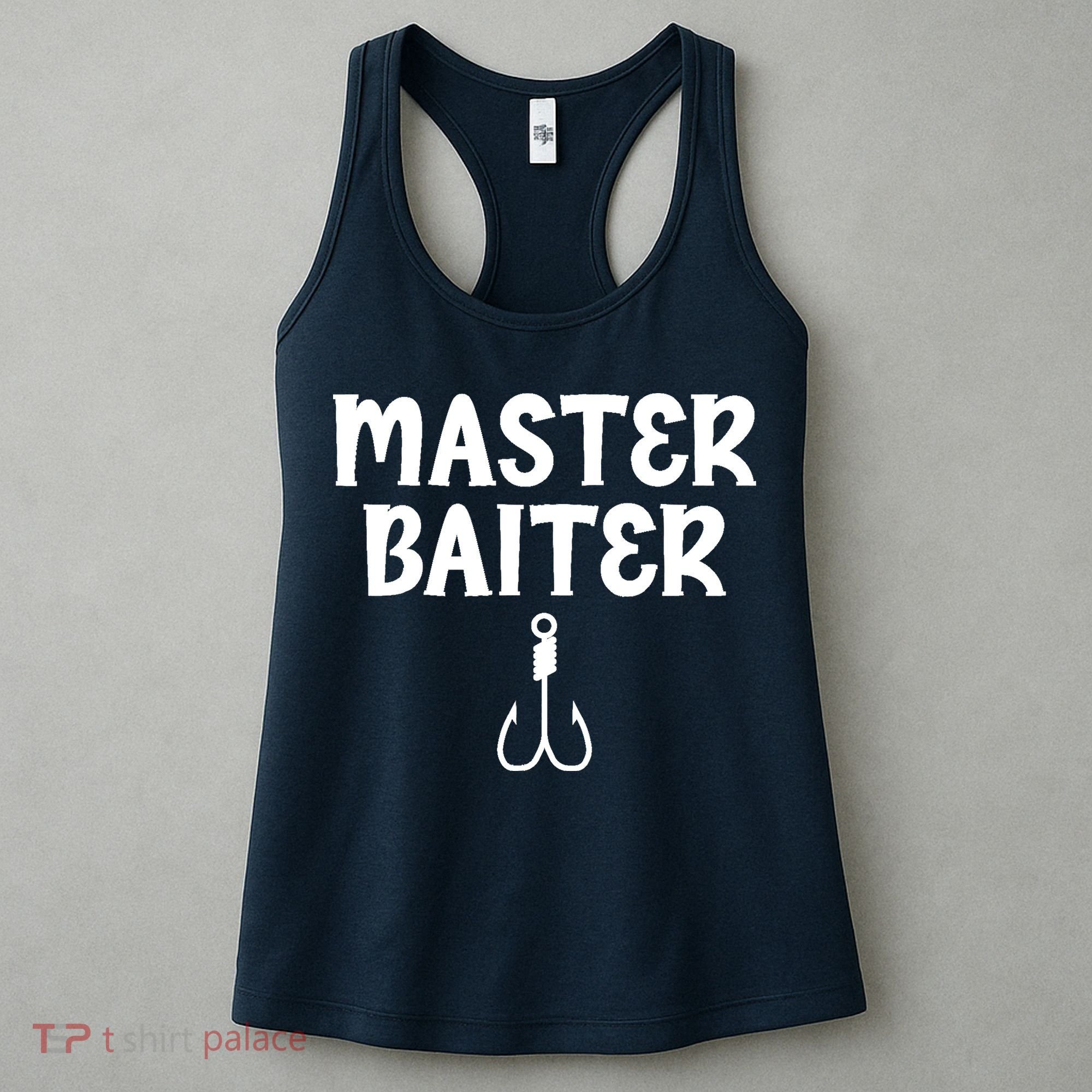Master Baiter Humor Joke Tee for Fishing Lovers Women's Tank Top