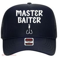 Master Baiter Humor Joke Tee for Fishing Lovers Hat thumb 0