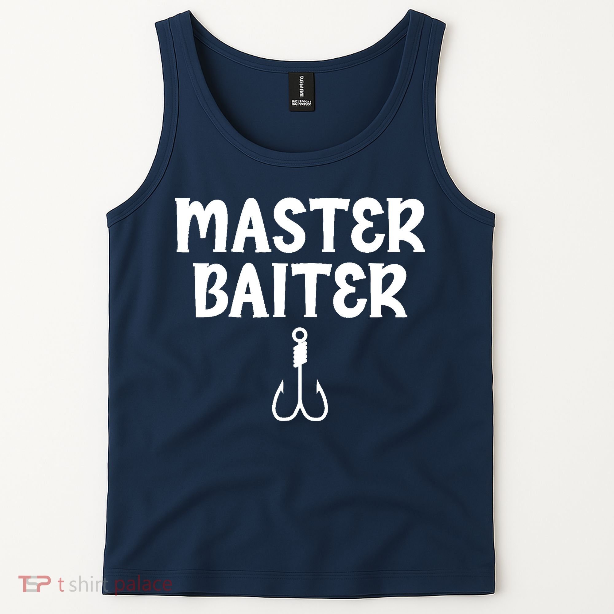 Master Baiter Humor Joke Tee for Fishing Lovers Tank Top