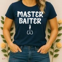 Master Baiter Humor Joke Tee for Fishing Lovers Women's T-Shirt thumb 2
