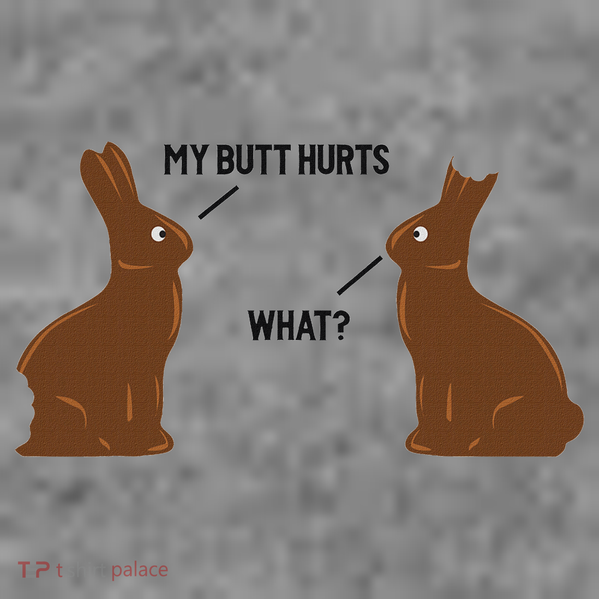 My Butt Hurts What Funny Easter Bunny Toddler Hoodie