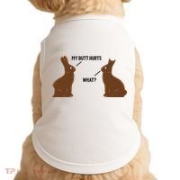 My Butt Hurts What Funny Easter Bunny Doggie Tank thumb 0