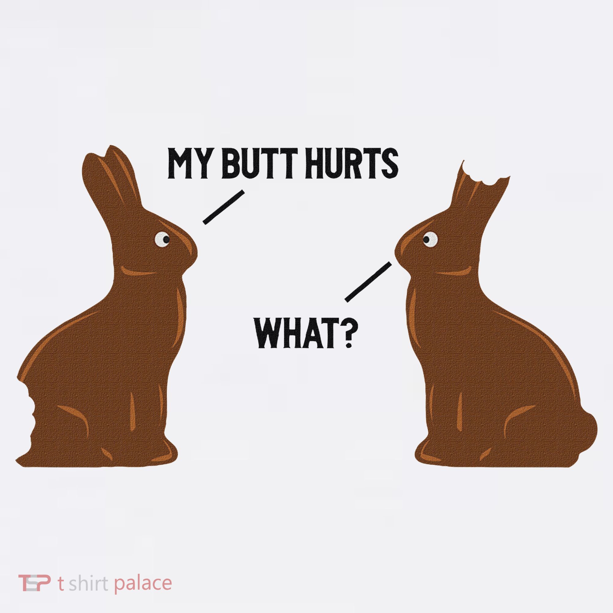 My Butt Hurts What Funny Easter Bunny Sweatshirt