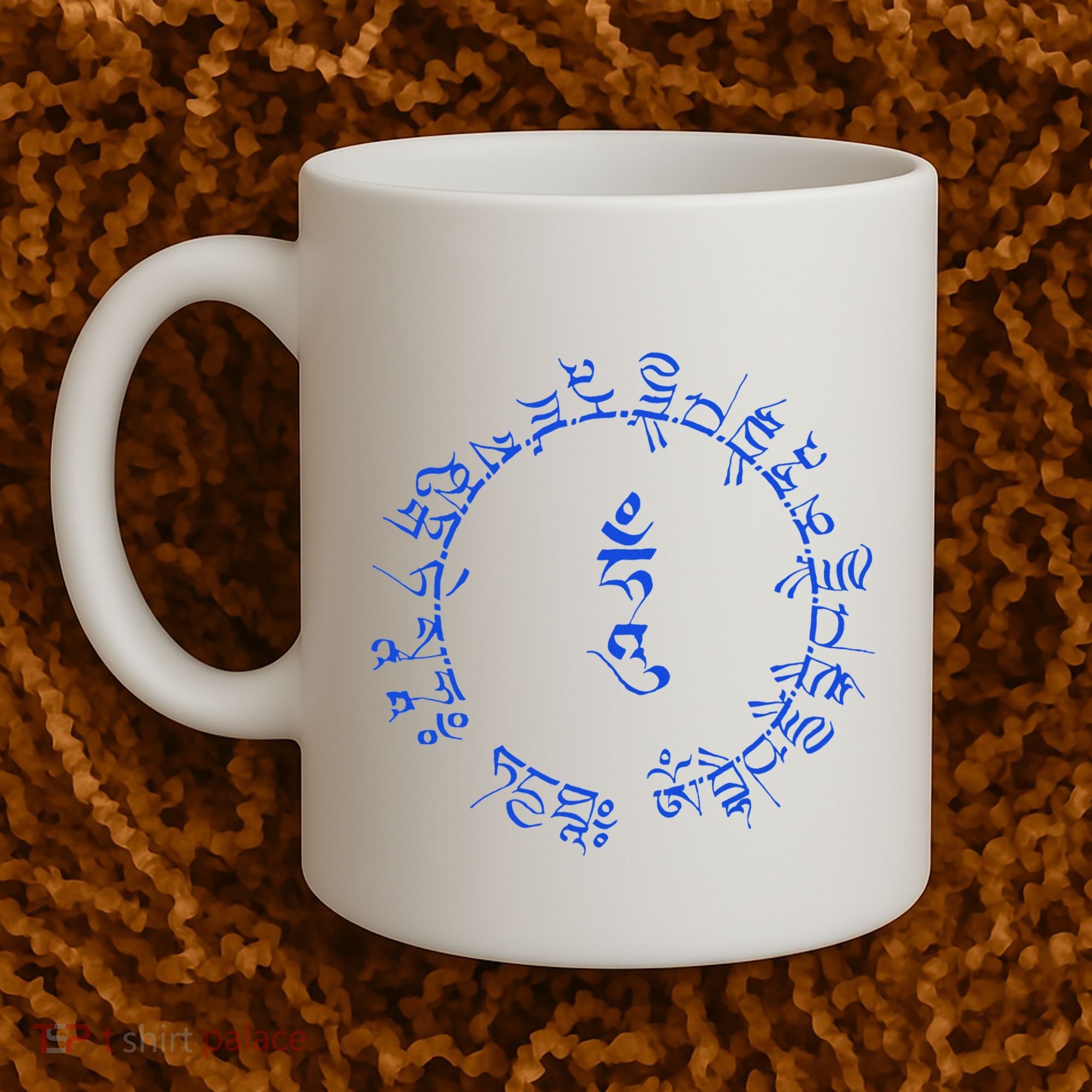 Medicine Buddha Healing Mantra Tibetan Buddhist Yoga Coffee Mug