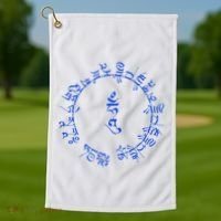 Medicine Buddha Healing Mantra Tibetan Buddhist Yoga Golf Towel thumb 1