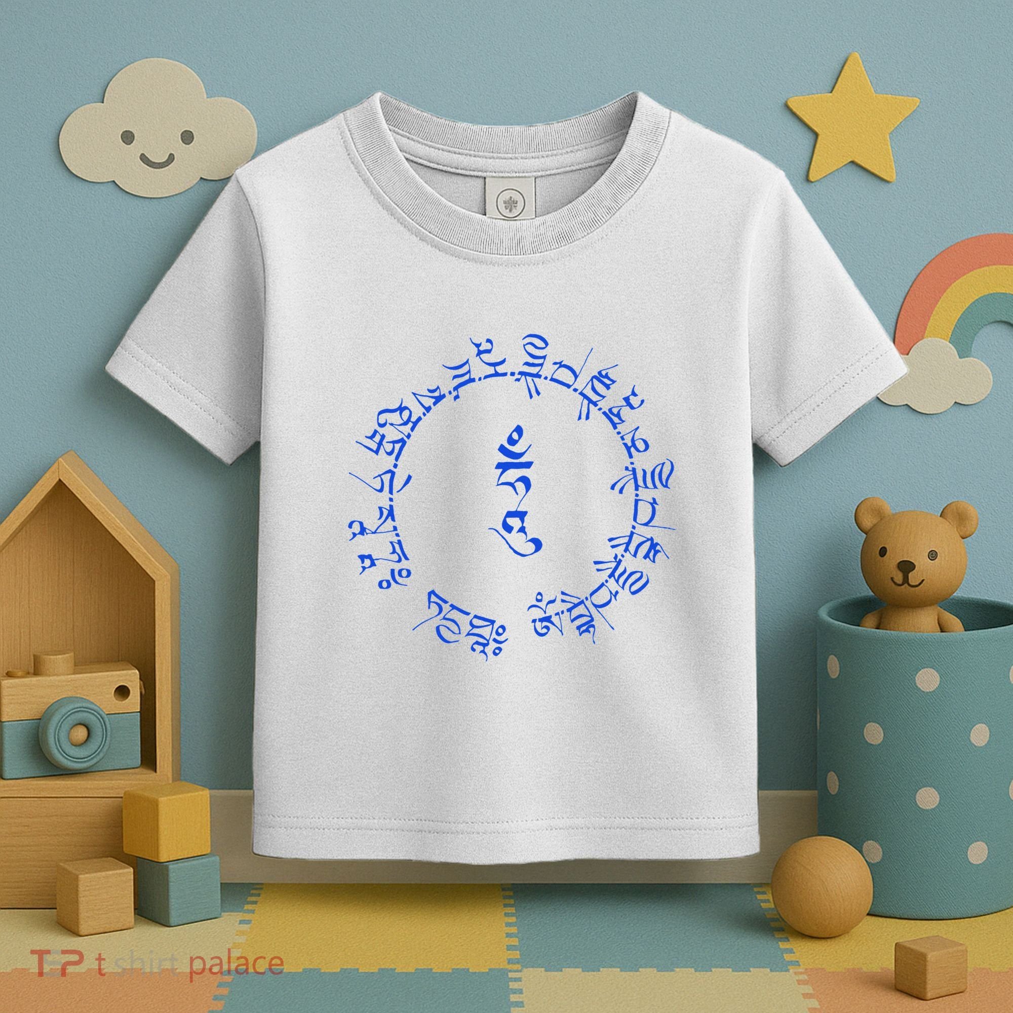 Medicine Buddha Healing Mantra Tibetan Buddhist Yoga Toddler T-Shirt