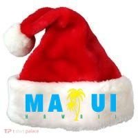 Maui Beach Hawaii Souvenir Santa Hat thumb 0