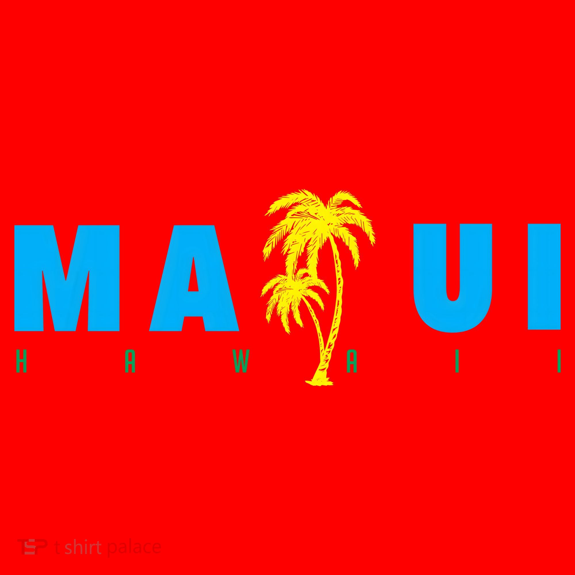 Maui Beach Hawaii Souvenir Santa Hat