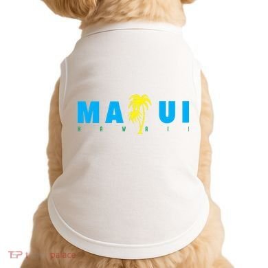 Maui Beach Hawaii Souvenir Doggie Tank