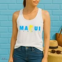 Maui Beach Hawaii Souvenir Women's Tank Top thumb 2
