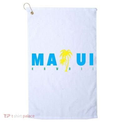 Maui Beach Hawaii Souvenir Golf Towel